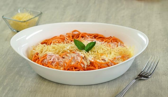 Espagueti en salsa roja Espagueti en salsa roja