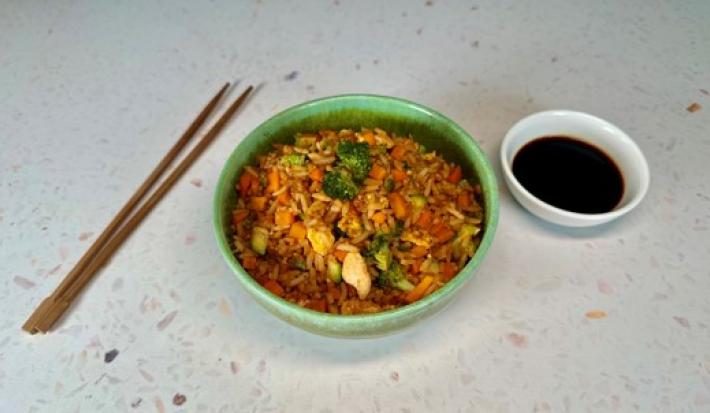 Arroz Frito con Sobras