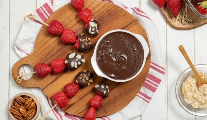 Fresas con Chocolate