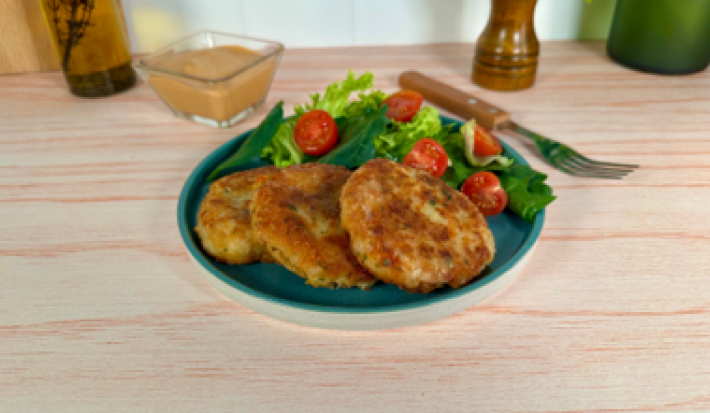 Tortitas de Camarón con Papa