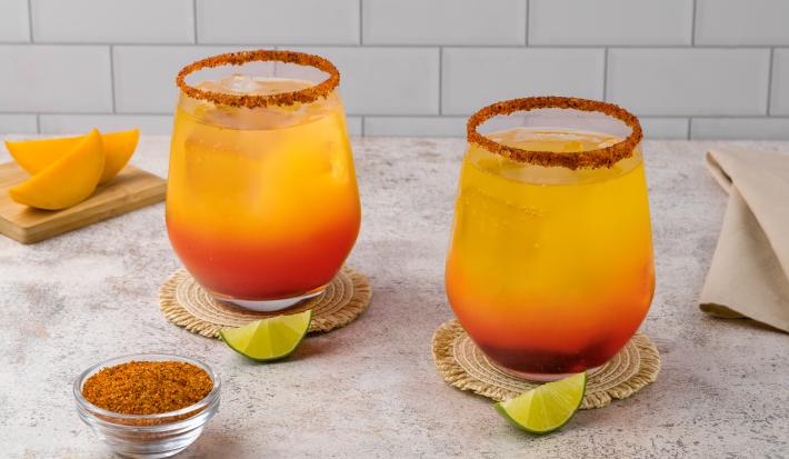 Mango Sunrise Cocktail
