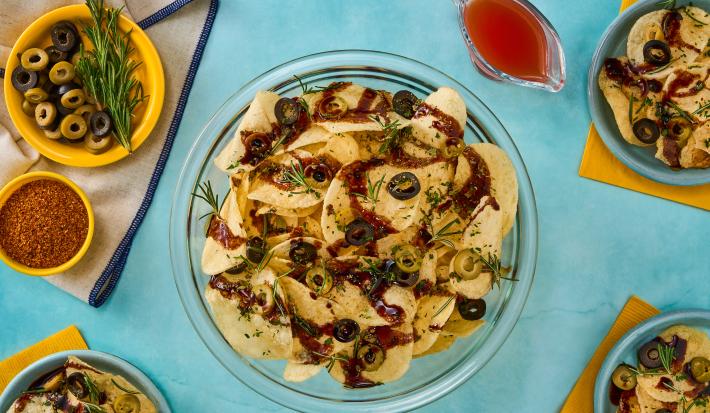 Papas Botaneras Mediterraneas