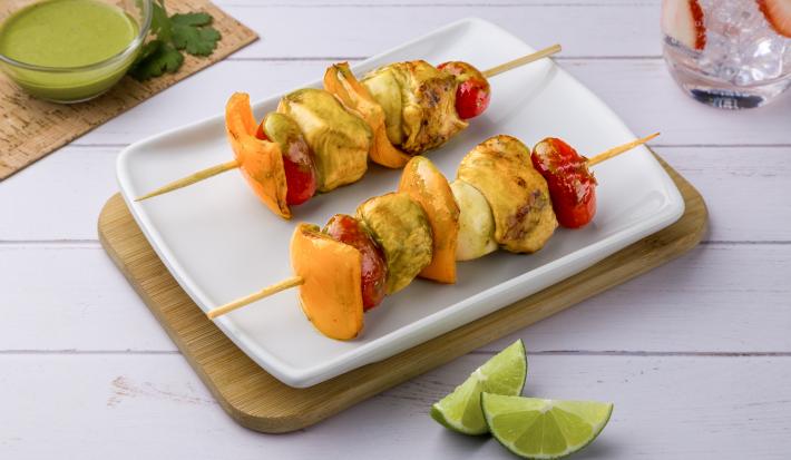 Brochetas al Cilantro