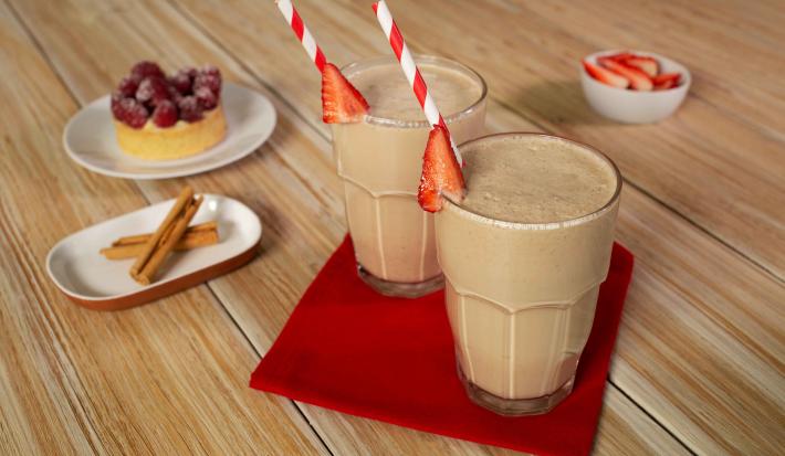 Licuado de avena con café
