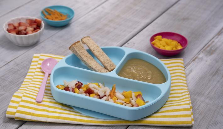 cevichito de pescado con frutas cevichito de pescado con frutas