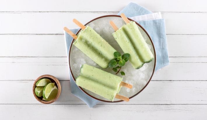 Paletas Heladas de Mojito