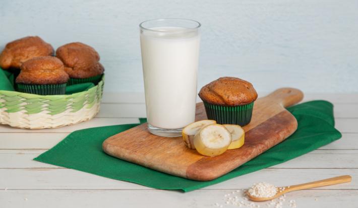 Mini Panqués de Amaranto y Vainilla