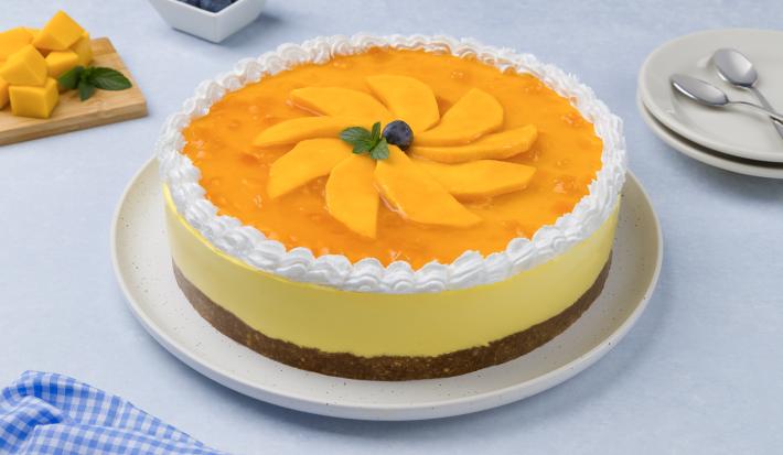 Cheesecake de Mango Fácil