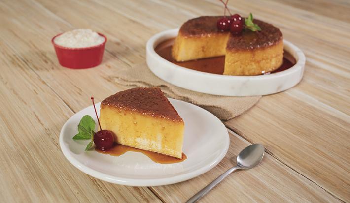 Flan de arroz con leche Flan de arroz con leche