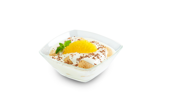 Tiramisú naranja Tiramisú naranja