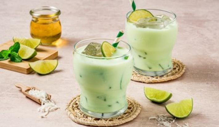 Limonada de Coco con Menta
