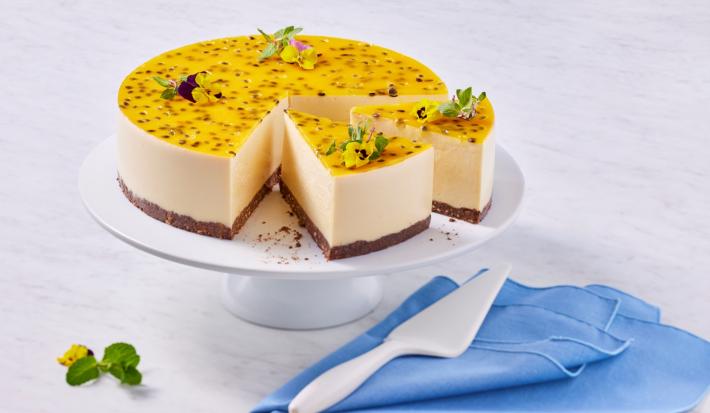 Cheesecake de maracuyá