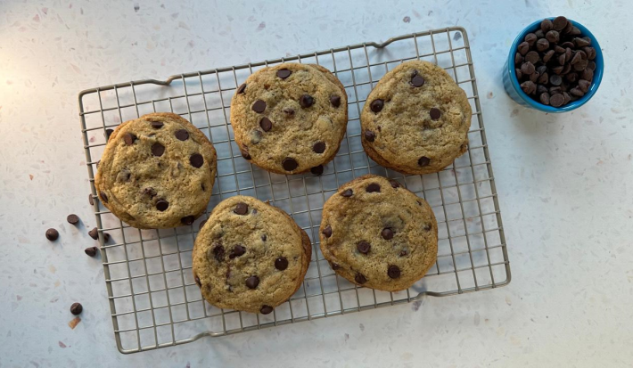 Galletas con chispas de chocolate Galletas con chispas de chocolate