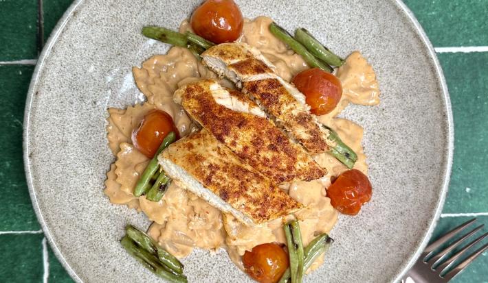 Pasta en Crema de Chipotle