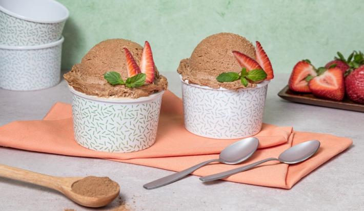 Helado de Chocolate con Yogurt