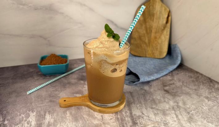 Smoothie de Mocha con Yogurt