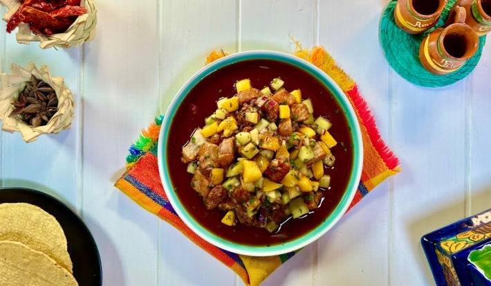 CEVICHE DE PESCADO CON CLAMATO Y MAGGI
