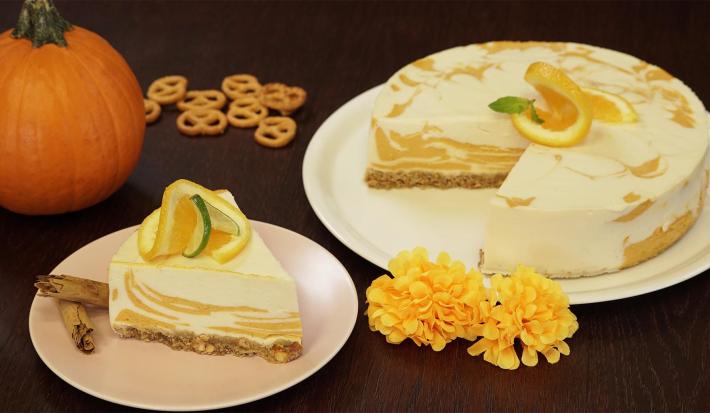cheesecake de calabaza
