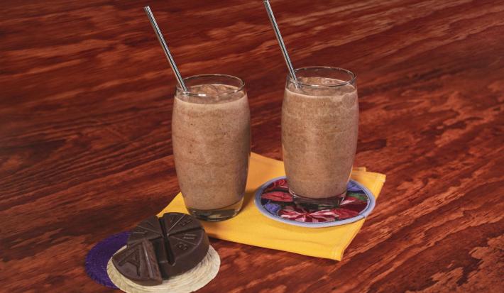 Raspado de chocolate Raspado de chocolate