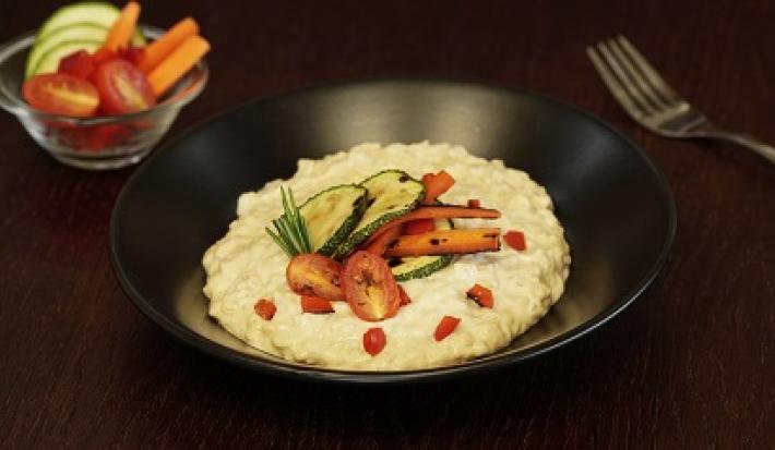 Arroz cremoso con vegetales Arroz cremoso con vegetales