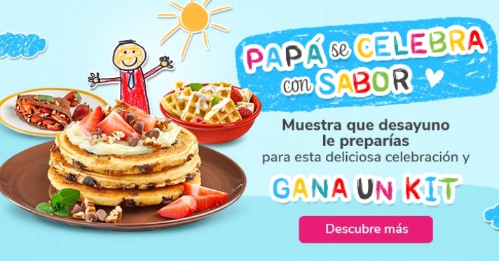 Banner Papá se celebra con sabor