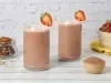 Licuado de Chocolate, Fresas y Nueces