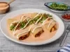 Enfrijoladas de Papa con Chorizo