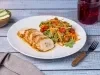 Pechuga Rellena de Calabaza en AF