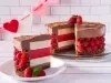 PASTEL de SAN VALENTÍN preparado con Leche Condensada LA LECHERA®