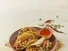 Tacos de nopal con salsa de pepita