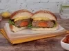 Hamburguesa Rellena de Queso Cheddar