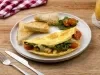 Omelette de Mozzarella y Cherries