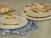 Cheesecake de plátano con dulce de leche
