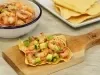 CEVICHE DE CAMARÓN CON PEPINO