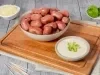 Botana de Salchichas con Aderezo de Habanero