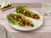 Tacos de Lechuga con Pepino