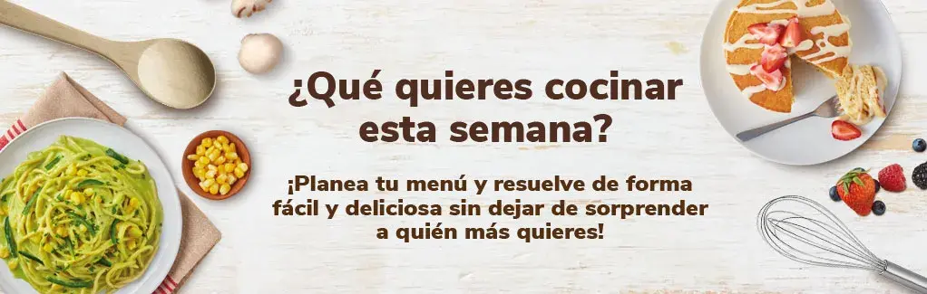 ¿Qué quieres cocinar esta semana?