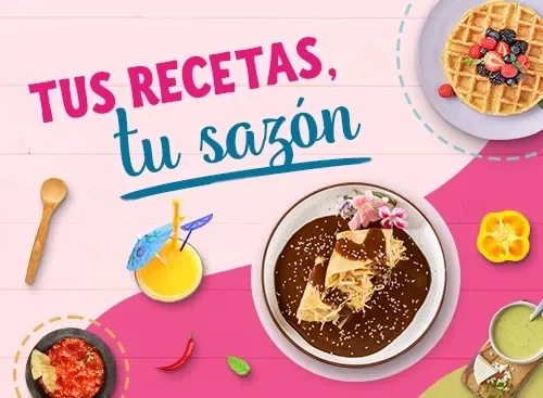 Banner Tus Recetas, Tu sazón