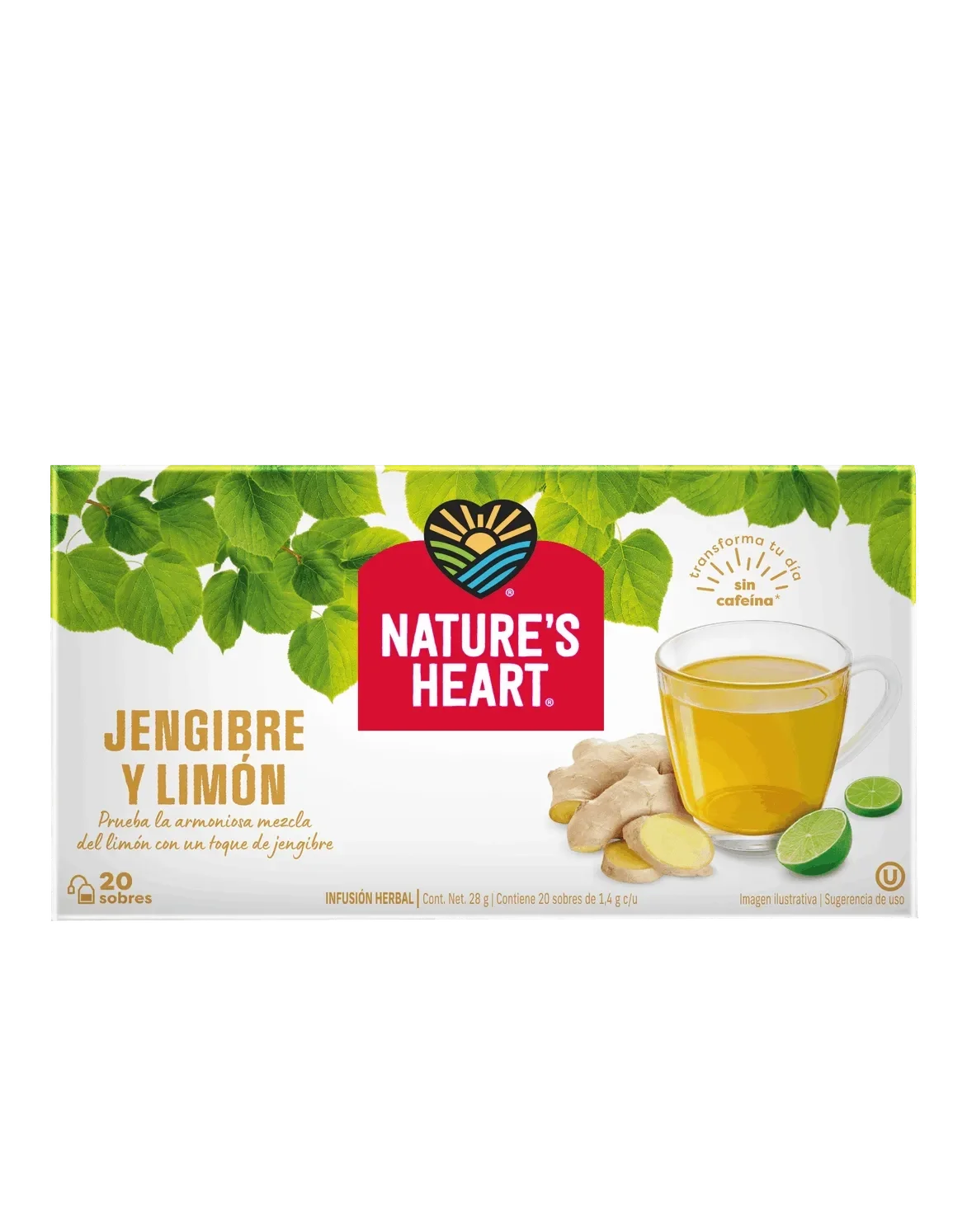Nature's Heart® Té Jengibre Limón