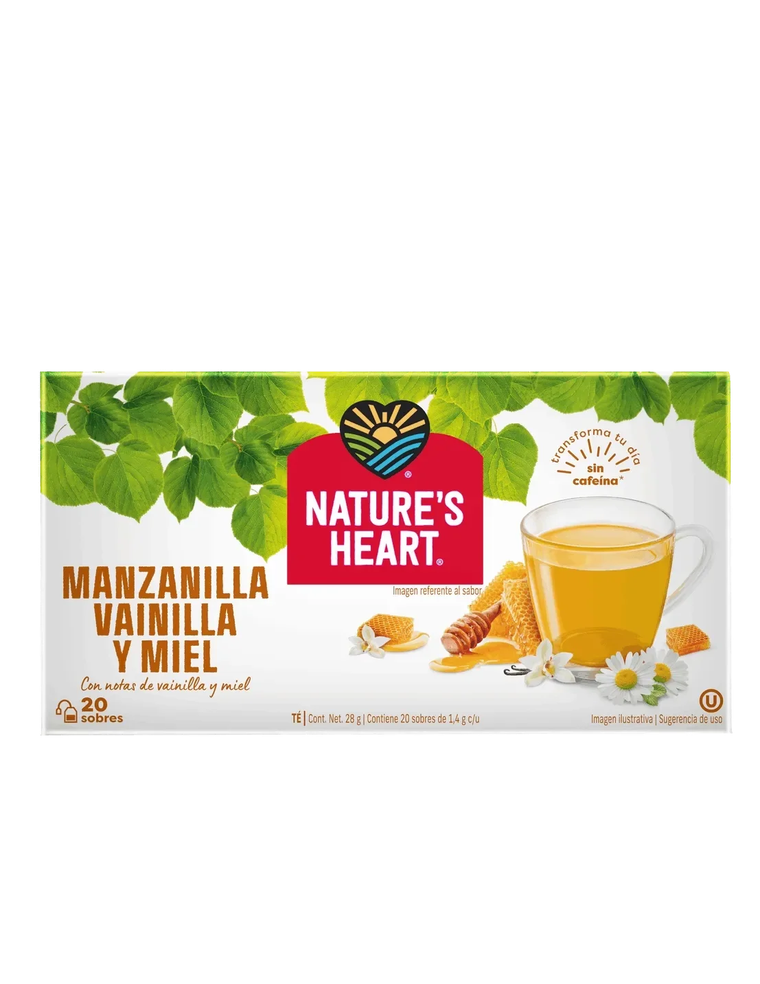 Nature's Heart® Té Manzanilla Vainilla y Miel