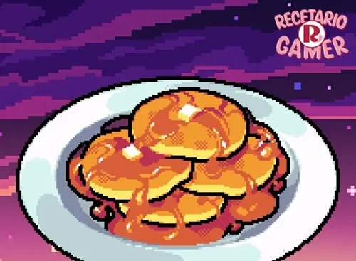 Pixel art hot cakes to Recetas Nestlé® gamer cookcook