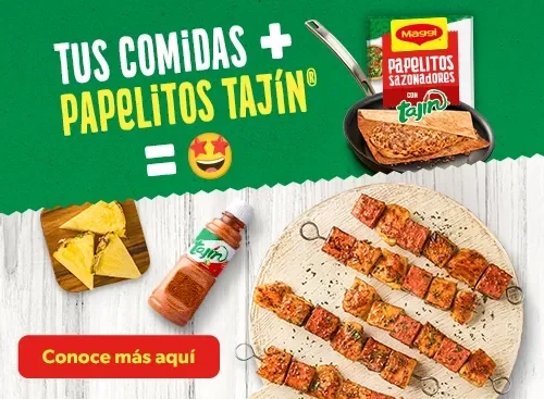 Tus comidas + papelitos tajín Tus comidas + papelitos tajín
