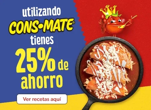 Banner search for Consomate recipes