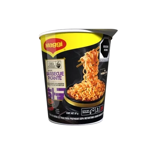 MAGGI® Noodles Sabor BBQ Picante Coreano