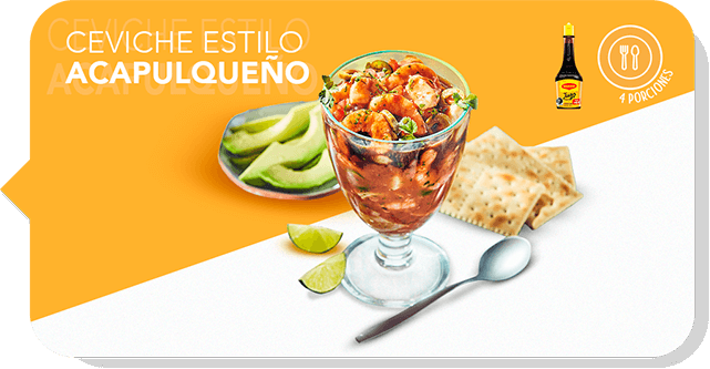 Ceviche estilo acapulqueño