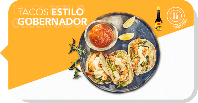 Tacos estilo gobernador