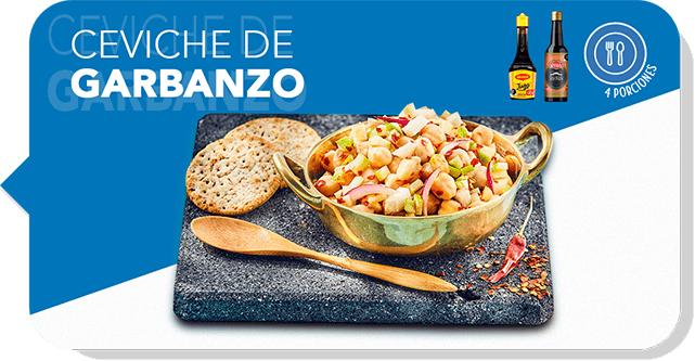 Ceviche de garbanzo